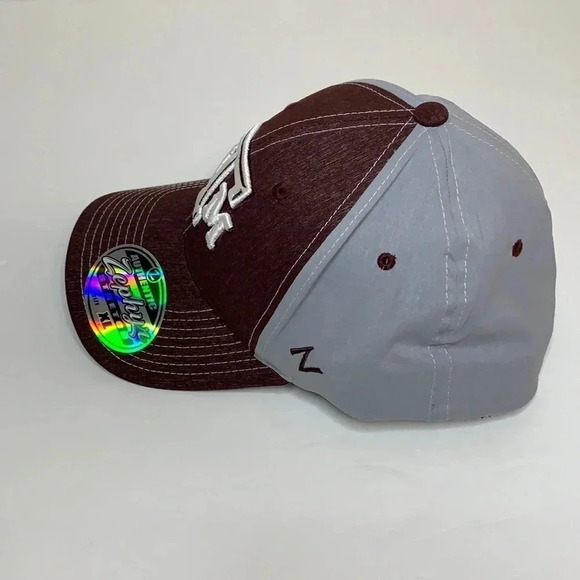 Texas A&M Aggies Hat Fitted Cap 2-Tone New - Picture 4 of 13